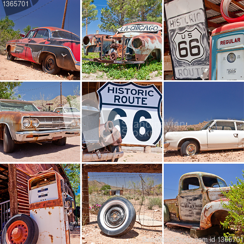 Image of Route 66 collage