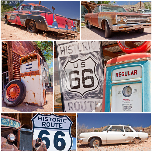 Image of Route 66 collage