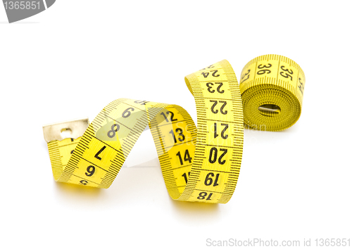 Image of Yellow measuring tape