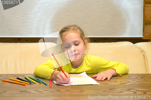 Image of Drawing girl.
