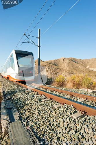 Image of Approaching train
