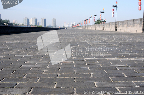 Image of Ancient city wall of Xian, China