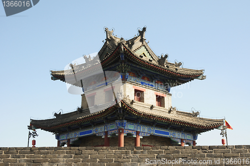 Image of Ancient city wall of Xian, China