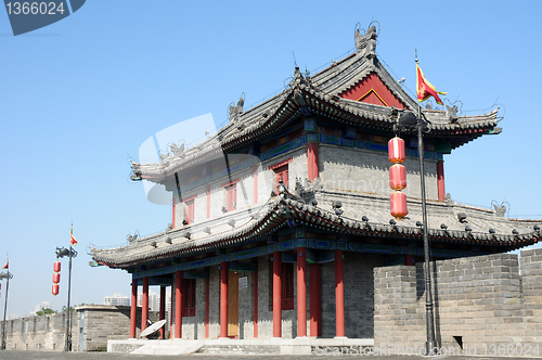 Image of Ancient city wall of Xian, China