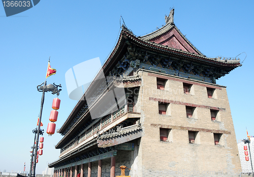 Image of Ancient city wall of Xian, China