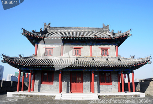 Image of Ancient city wall of Xian, China