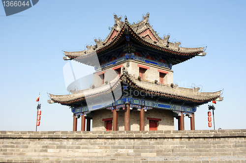 Image of Ancient city wall of Xian, China