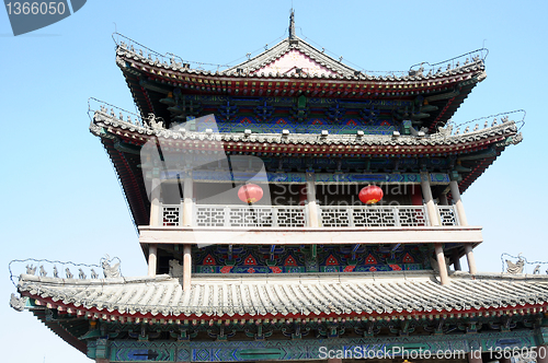 Image of Ancient city wall of Xian, China