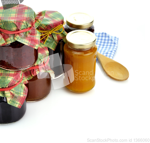 Image of jam in the jars