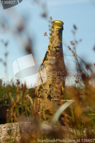 Image of dusty bottle