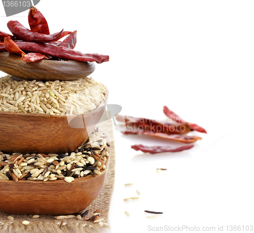 Image of rice assortment
