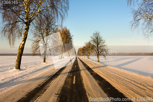 Image of Winter road