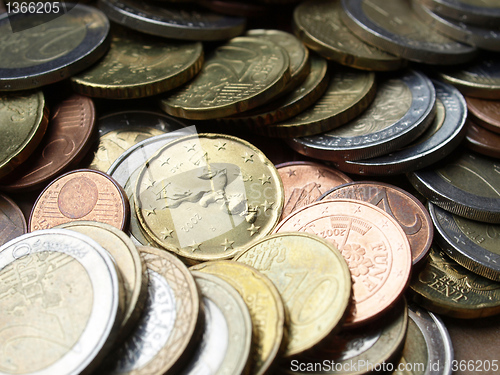 Image of Euro coins