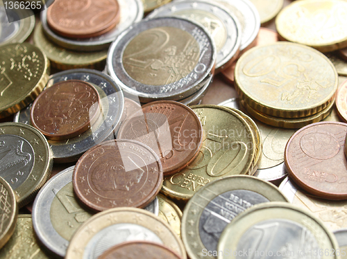 Image of Euro coins