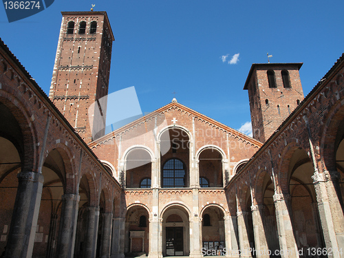 Image of Sant Ambrogio church, Milan