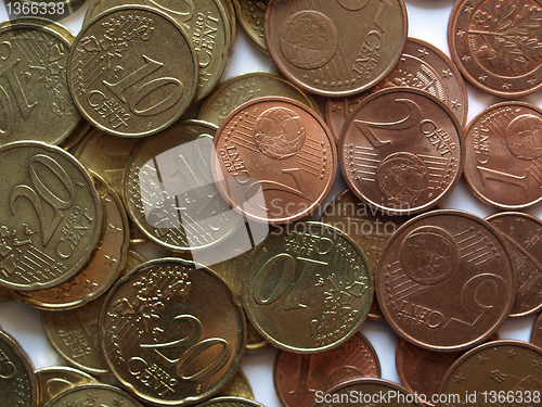 Image of Euro coins