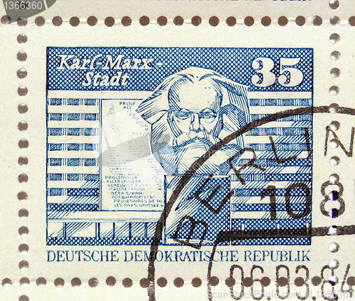 Image of German DDR stamps