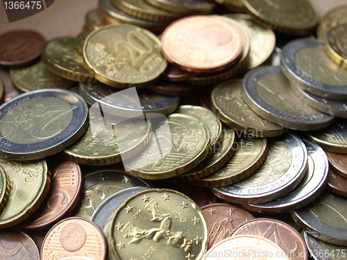 Image of Euro coins