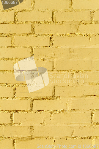 Image of yellow brick wall