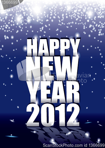 Image of New year 2012 spark