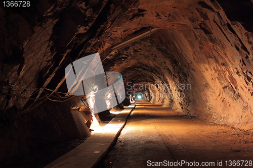 Image of Old mine tunnel