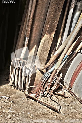 Image of Gardening tools