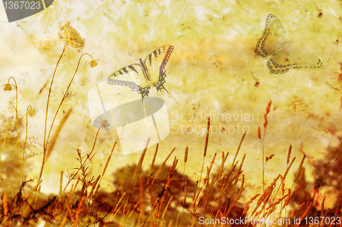 Image of grunge background