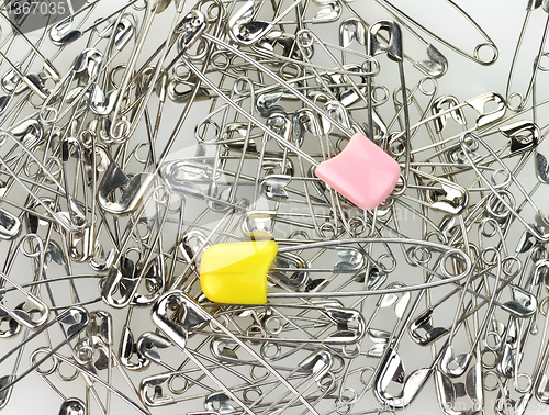 Image of Safety Pin Background