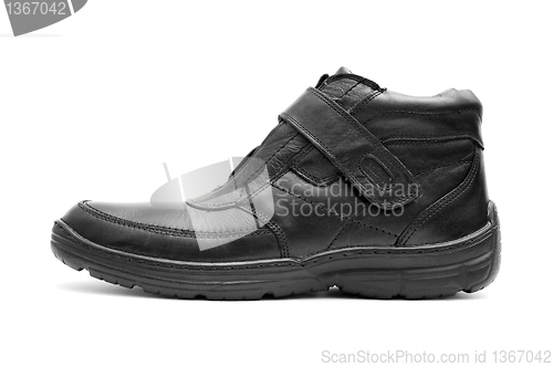Image of Black man's boot