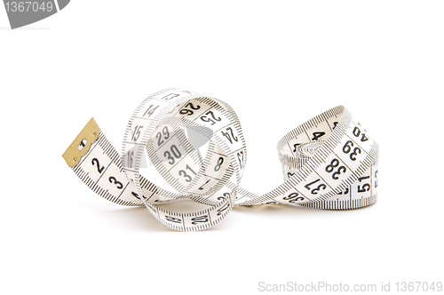 Image of White measuring tape 