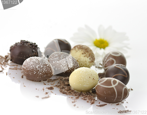 Image of chocolate eggs