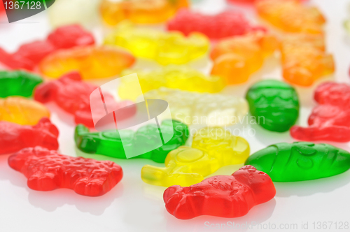 Image of candy background
