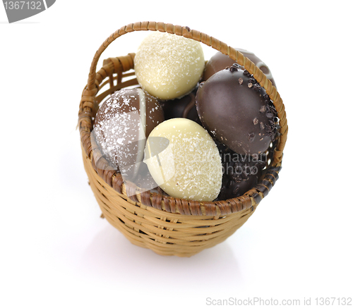 Image of chocolate eggs