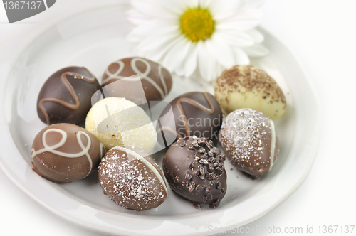 Image of chocolate eggs