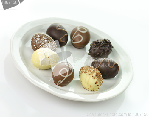 Image of chocolate eggs