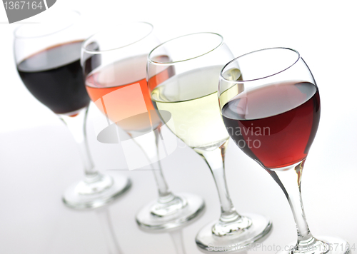 Image of wine glasses