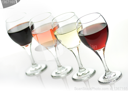 Image of wine glasses