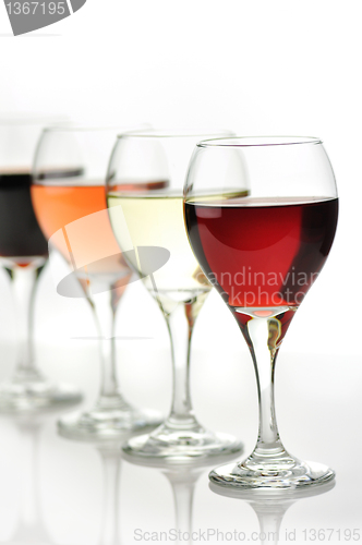 Image of wine glasses