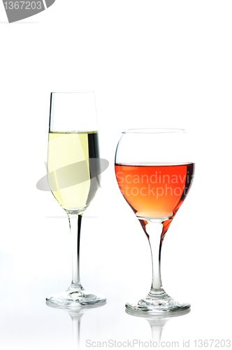 Image of wine glasses