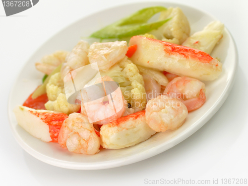 Image of seafood plate
