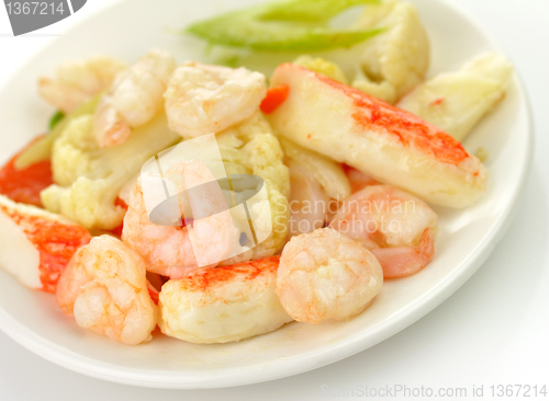 Image of seafood plate