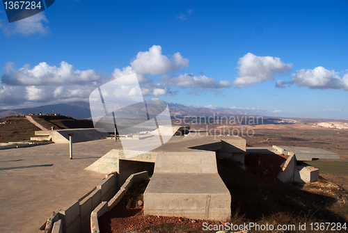 Image of Golan heights rural landscape