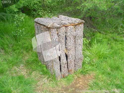 Image of box of wood