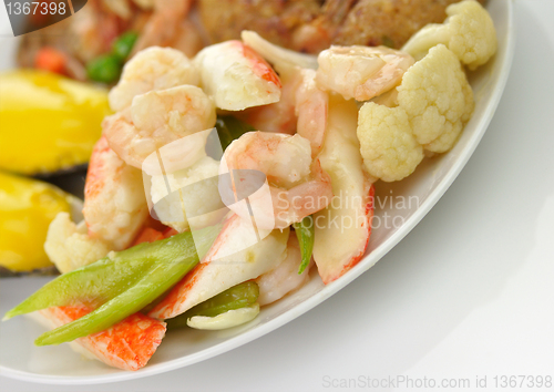 Image of seafood plate