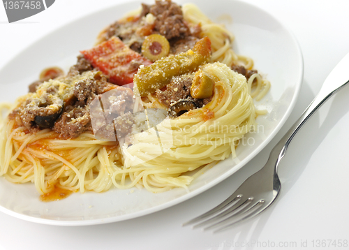 Image of pasta dinner with cheese