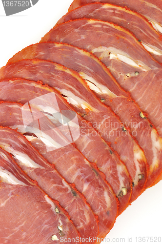 Image of slices of smoked meat