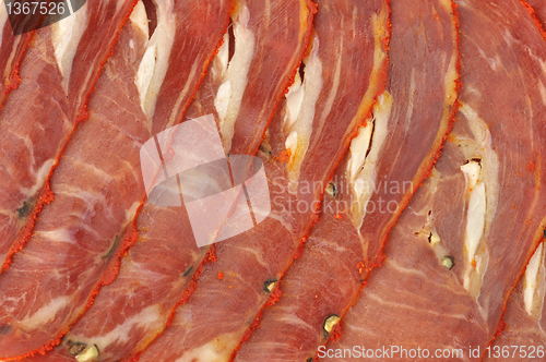Image of slices of smoked meat