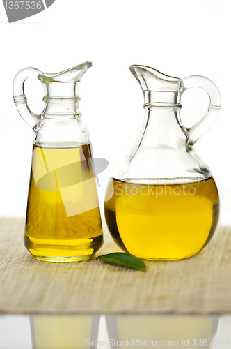 Image of olive oil bottles