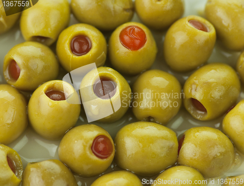 Image of green olives