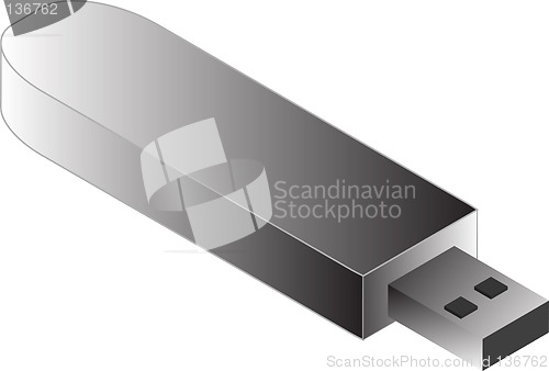 Image of USB Pendrive illustration